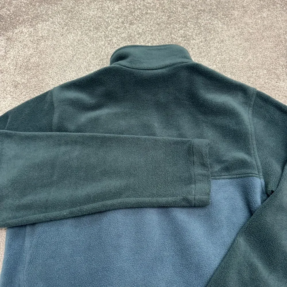 Columbia Steens Mountain 2.0 Fleece Jacket Mens Small Blue Full Zip Outdoor Hike